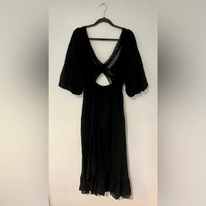 Free People Cut-Out Maxi Dress